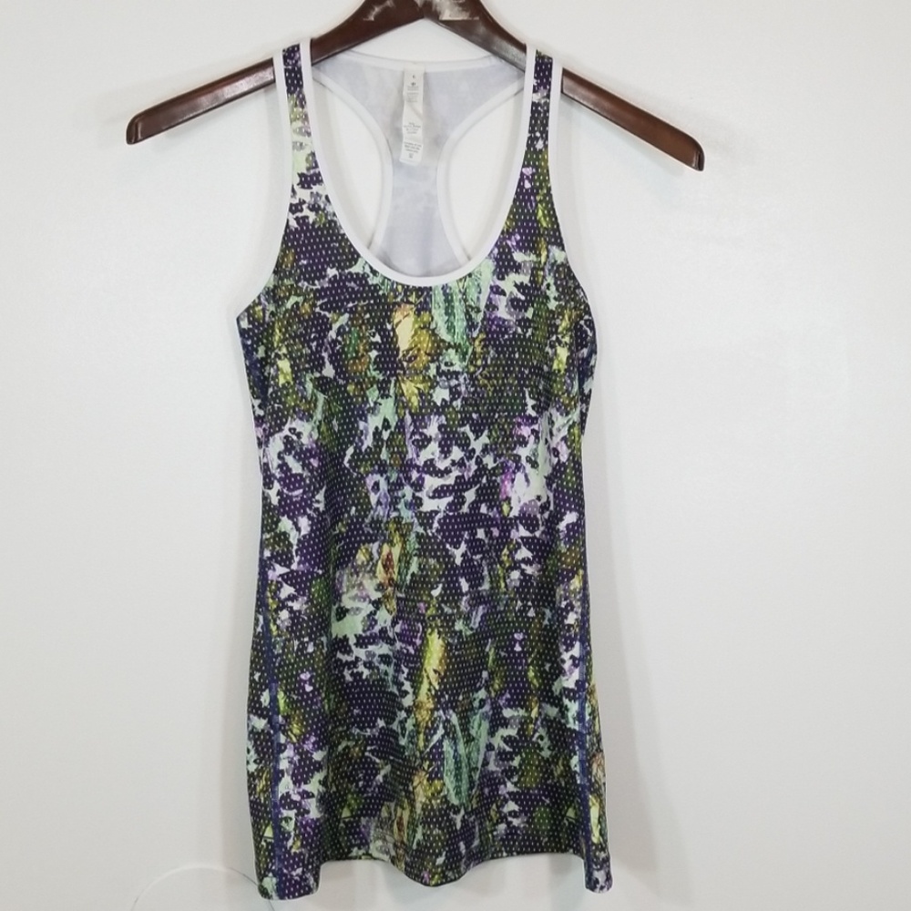 Lululemon Floral Racerback Tank Top NWTO